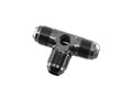 06 AN MALE FLARE TEE WITH 1/8 IN NPT PORTBLACK