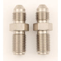 3/8-24 to #3 Stl Invertd Male Flare Adapter (Pr)