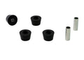 Strut rod - to chassis bushing 4 Bushings 2 Tubes Grease