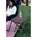 TABLE ADIRONDACK STYLE QUICK FOLDING PLASTIC SM CHARCOAL