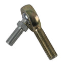 QA1 EX Series Endura Rod End - Male/Right Hand - .375in Bore x 7/16-20 w/Stud - Carbon Steel