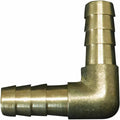BRASS BARB/BARB 90DEG. 5/16"(8MM)