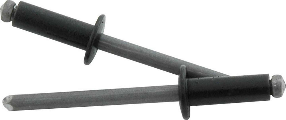 Small Head Rivets, 3/16" x 3/8" Head, Black