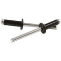 Sm Hd Rivet Black Alum 250pk