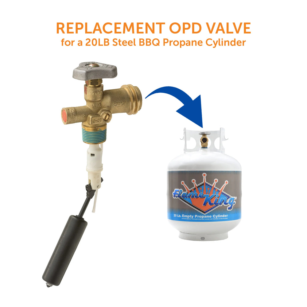 20# OPD TYPE 1 PROPANE VALVE WITH O