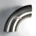 Stainless Bros 1.88in Diameter 1.5D / 2.82in CLR 16GA 90 Degree Mandrel Bend w/o Leg