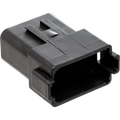 NAMZ Deutsch DT Series 12-Wire Receptacle & Wedgelock - Black (HD 72109-94BK)