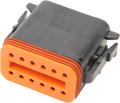 NAMZ Deutsch DT Series 12-Wire Receptacle & Wedgelock - Black (HD 72109-94BK)