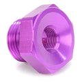 8an Straight Port Plug w/ 1/8npt Port