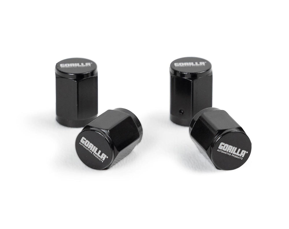 GORILLA VALVE STEM CAP ALUM BLACK 4