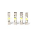 Diode Dynamics 28mm SMF1 LED Bulb - Cool - White Set of 4