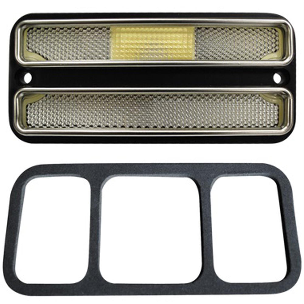 SIDEMARKER; DELUXE TRIM; CLEAR LENS