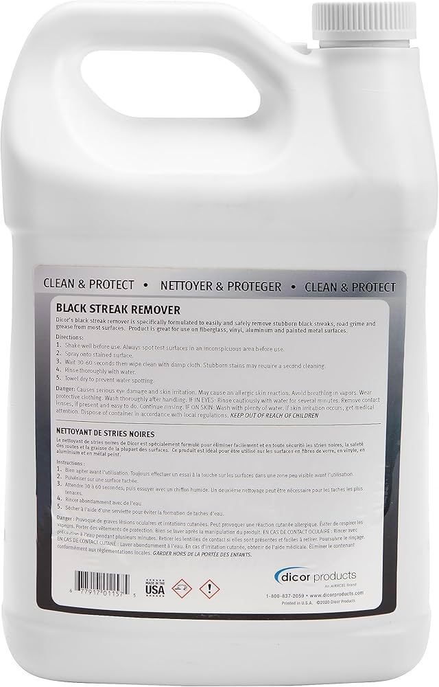 BLACK STREAK REMOVER, GALLON