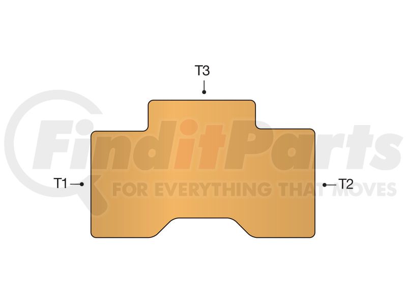 BRASS INVERTED FLARE