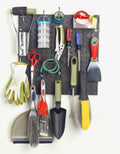 PEG BOARD 16X16 BLACK - HARD PLASTI