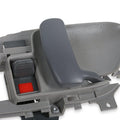 9598 C1500 INSIDE DOOR HANDLE W/ BLACK HANDLE RH GREY