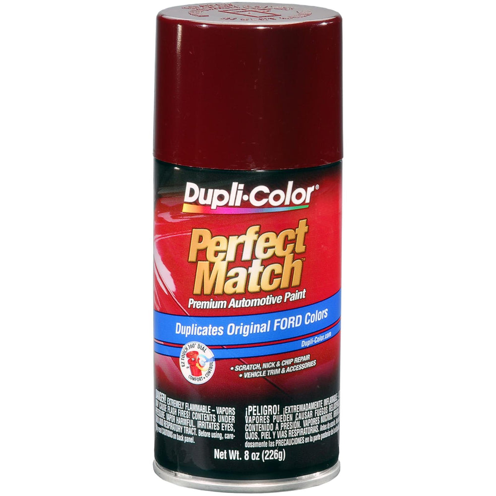 FORD EXACTMATCH AUTOMOTIVE PAINT; DARK CANYON RED; 8 OZ. AEROSOL