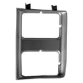 HEADLAMP BEZEL; LH; DUAL RECTANGLE