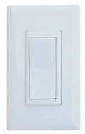 15 AMP DECOR ROCKER SWITCH WITH COVER WHITE