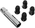 SD LOCK ACORN 12-1.50 BLK CLAM