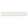 VENT-WHITE FLUSH LOUVERED