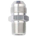 Fragola -6AN x 1/2 NPT Straight Adapter - Chrome