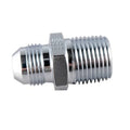 Fragola -6AN x 1/2 NPT Straight Adapter - Chrome