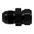 DeatschWerks 8AN Male Flare to Fuel Pump Outlet Barb Adapter (black)