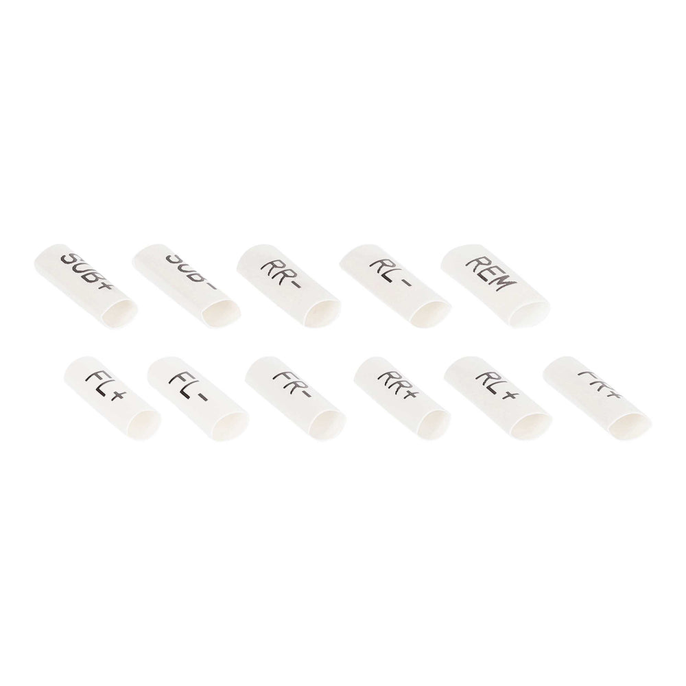REFILL PACK SPEAKER WIR HEAT SHRINK LABELS 120 PC
