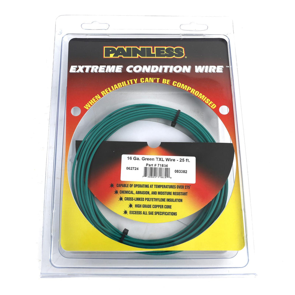 WIRE TXL 16GA GREEN 25