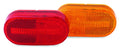 4IN X 2IN RED OBLONG MARKER LIGHT 4 LED 2 WIRE