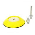 3 INCH FLEX PRO PROFESSIONAL BACKING PLATE WITH DRILL & DA ADAPTERS