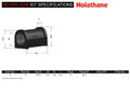 Sway bar - mount bushing 2 Bushings Grease