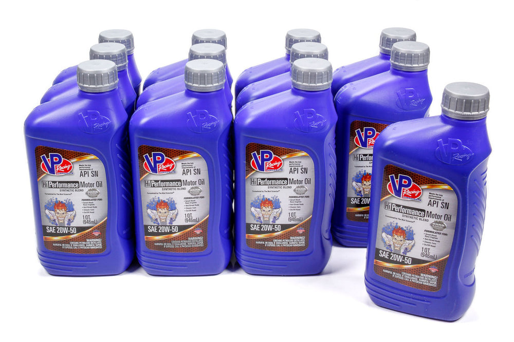 VP SYN BLEND 20W50 HIPERF MOTOR OIL QT