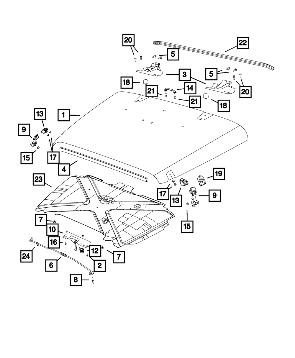Mopar auto part