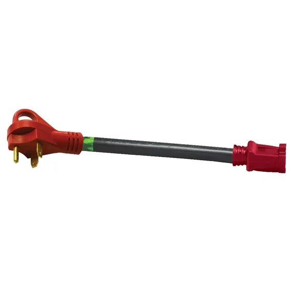 30AM15AF ADAPTER CORD W/HDL 12IN RED CARDED