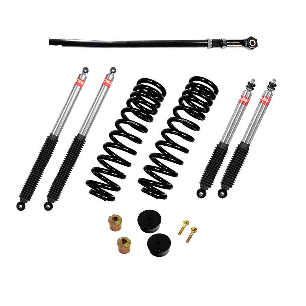 KRYPTONITE STAGE 2 LEVELING KIT WITH EIBACH SHOCKS FOR 2005-2016 FORD SUPER DUTY F-250/F-350 KRFD05STAGE2EIB
