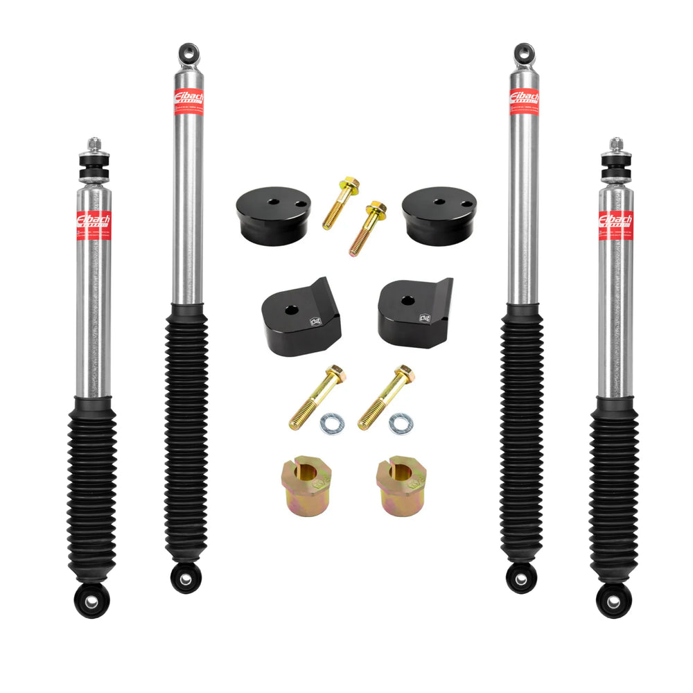 KRYPTONITE STAGE 1 LEVELING KIT WITH EIBACH SHOCKS FOR 2005-2016 FORD SUPER DUTY F-250/F-350 KRFD05STAGE1EIB