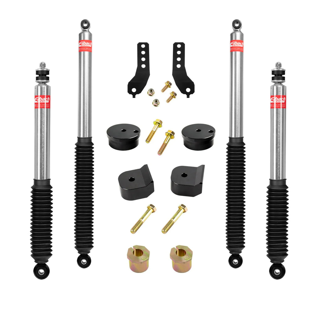 KRYPTONITE STAGE 1 LEVELING KIT WITH EIBACH SHOCKS FOR 2017-2022 FORD SUPER DUTY F-250/F-350 KRFD17STAGE1EIB