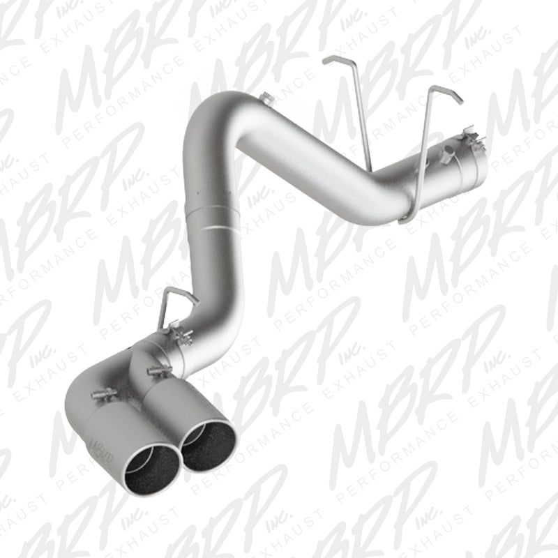 MBRP MBRP T304 Stainless Steel 4 Filter Back Dual Outlet Single Side S6033304 S6033304