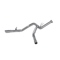 MBRP MBRP Aluminized Steel 4 Filter Back; Cool Duals S6251AL S6251AL