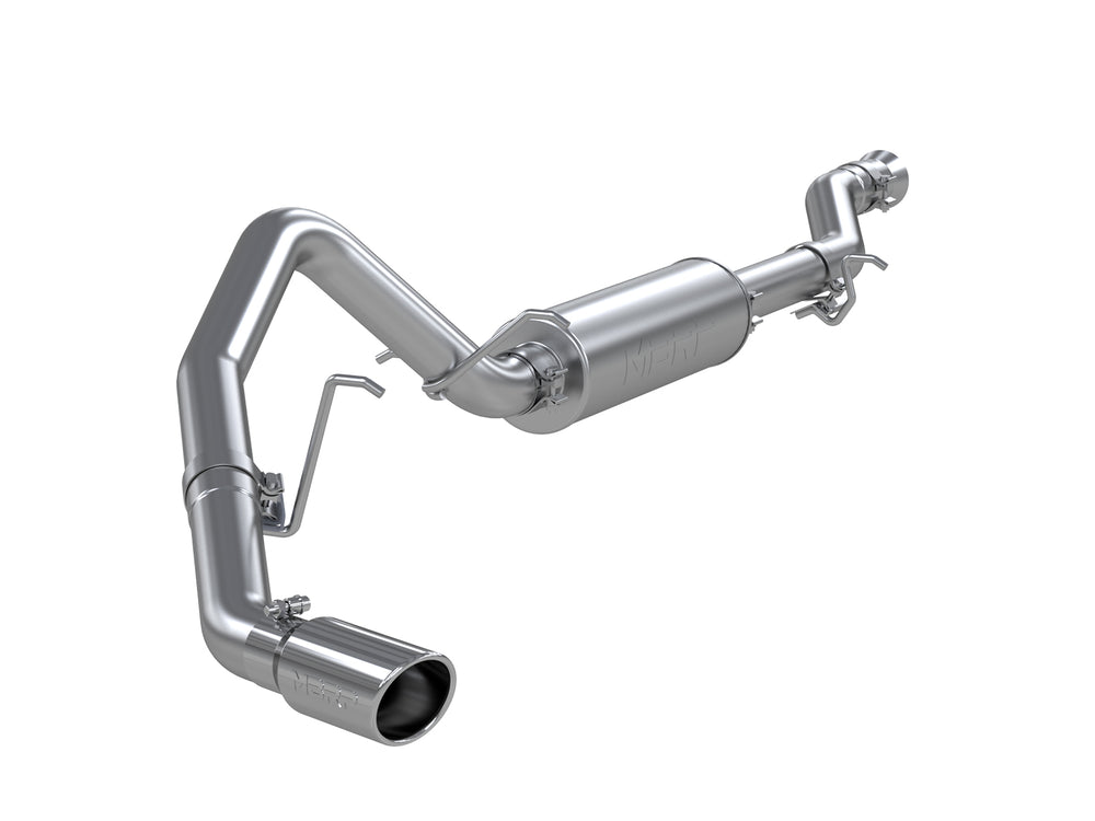 MBRP MBRP Aluminized Steel 3.5 Cat Back Single Turn Down with Resonator S5243AL S5243AL