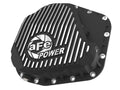 aFe POWER Pro Series Rear Differential Cover Black w/ Machined Fins Ford F-250/350 23-26 (Sterling 11.6)