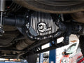 aFe POWER Pro Series Rear Differential Cover Black w/ Machined Fins Ford F-250/350 23-26 (Sterling 11.6)