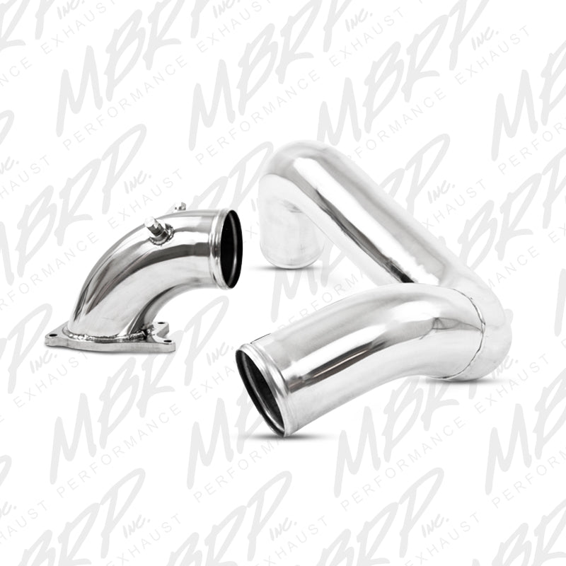 MBRP MBRP 3 Driver Side Intercooler Pipe polished aluminum IC1975 IC1975