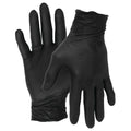 PERFORMANCE TOOL DISPOSABLE 5 MIL BLACK NITRILE GLOVES W/TEXTURED FINGER TIPS100/BXSIZE XL