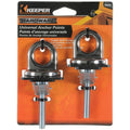 ANCHOR POINT UNIVERSAL CHROME STAKE POCKET 2 PACK