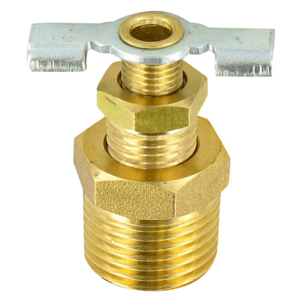 WATER HEATER DRAIN VALVE 1/2IN CARDED