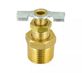 WATER HEATER DRAIN VALVE 1/2IN CARDED