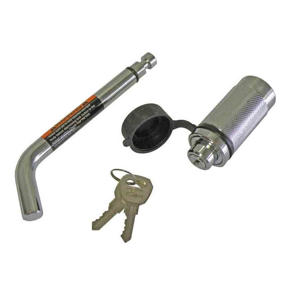 FIFTH WHEEL BASE RAILS LOCK, BARREL